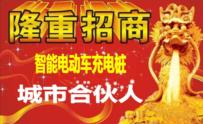 10路電動車智能充電樁，誠招城市合伙人